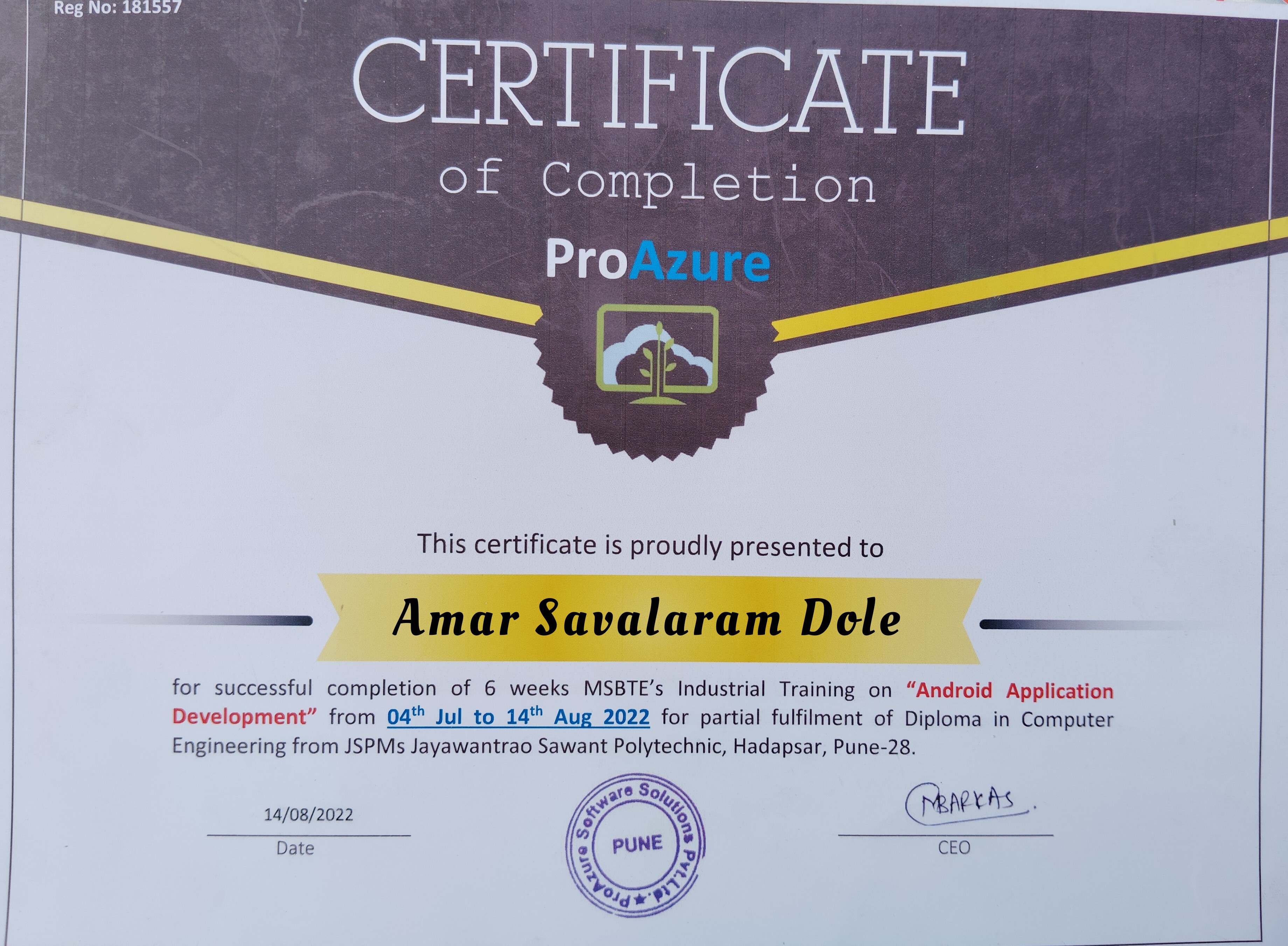 Certification 5